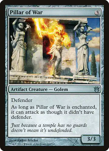 Pillar of War - bng Spoiler