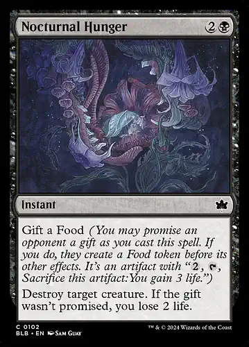 Nocturnal Hunger - blb Spoiler
