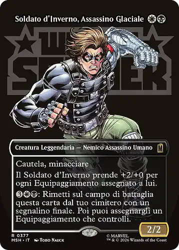 Winter Soldier, Icy Assassin - msh Spoiler