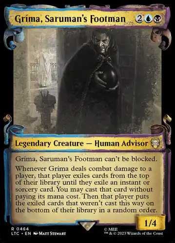 Gríma, Saruman's Footman - ltc Spoiler