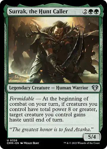 Surrak, the Hunt Caller - cmm Spoiler