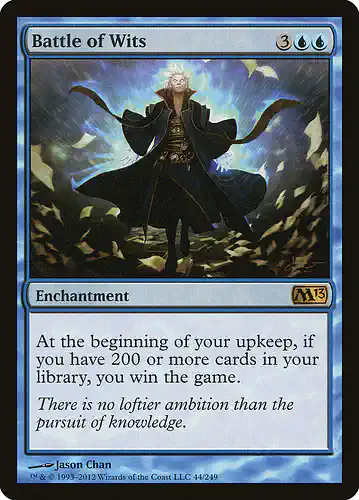 Battle of Wits - m13 Spoiler