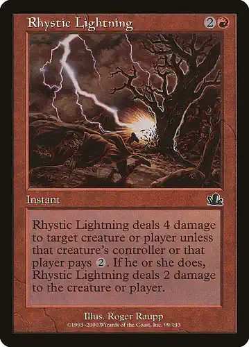 Rhystic Lightning - pcy Spoiler