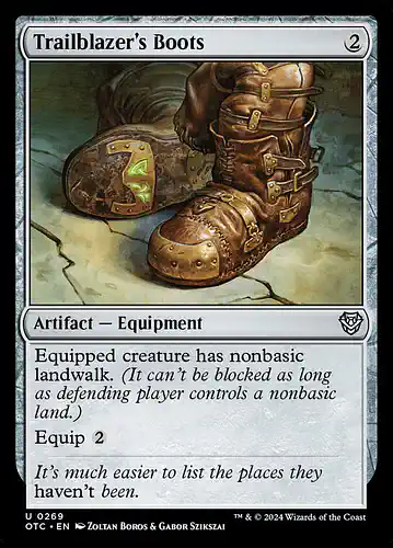 Trailblazer's Boots - otc Spoiler