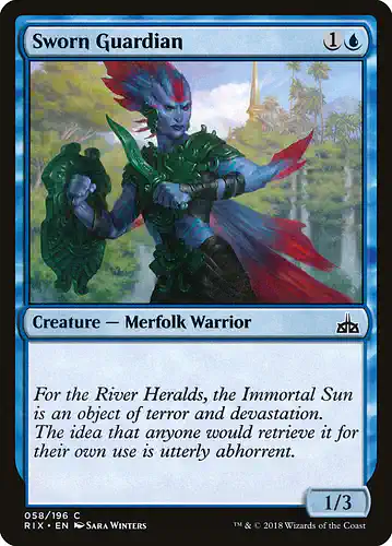 Sworn Guardian - rix Spoiler