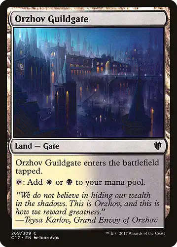 Orzhov Guildgate - c17 Spoiler