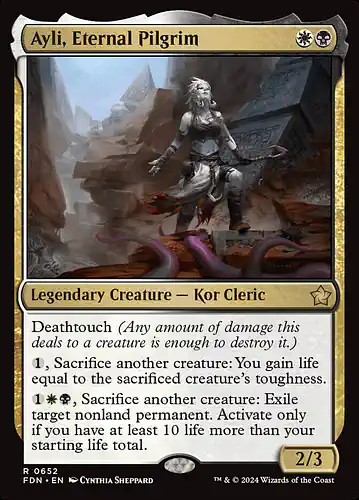 Ayli, Eternal Pilgrim - fdn Spoiler