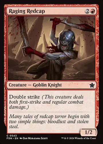 Raging Redcap - fdn Spoiler