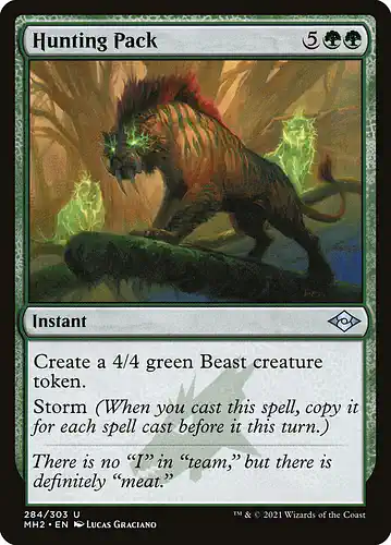 Hunting Pack - mh2 Spoiler