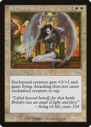 Serra's Embrace - usg Spoiler