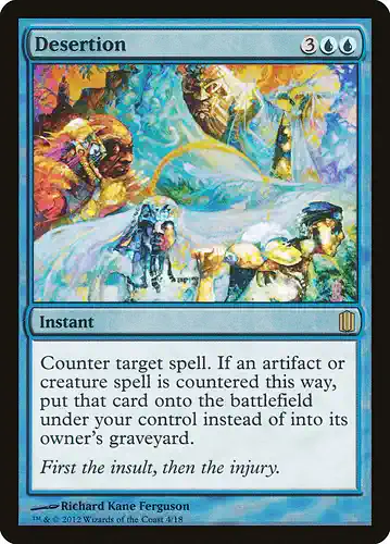 Desertion - cm1 Spoiler