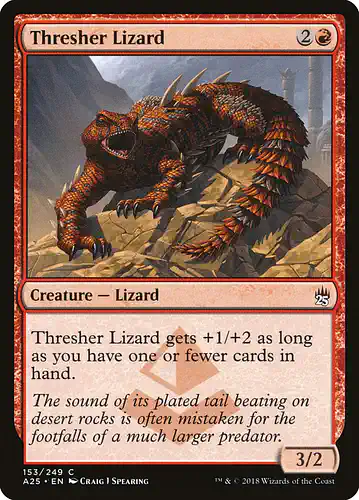 Thresher Lizard - a25 Spoiler