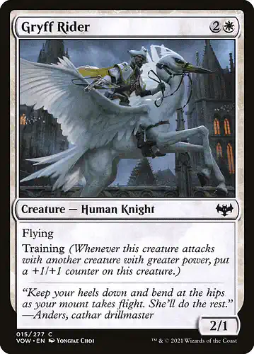 Gryff Rider - vow Spoiler