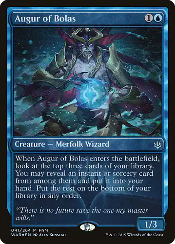Augur of Bolas - war Spoiler