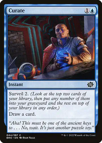 Curate - bro Spoiler