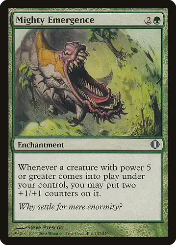Mighty Emergence - ala Spoiler
