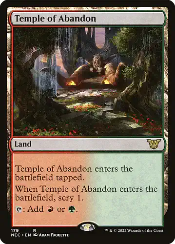 Temple of Abandon - nec Spoiler