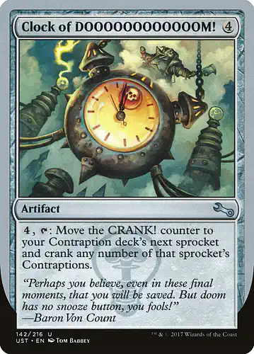 Clock of DOOOOOOOOOOOOM! - ust Spoiler