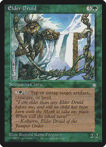 Elder Druid - ice Spoiler