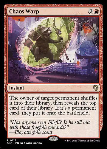 Chaos Warp - blc Spoiler