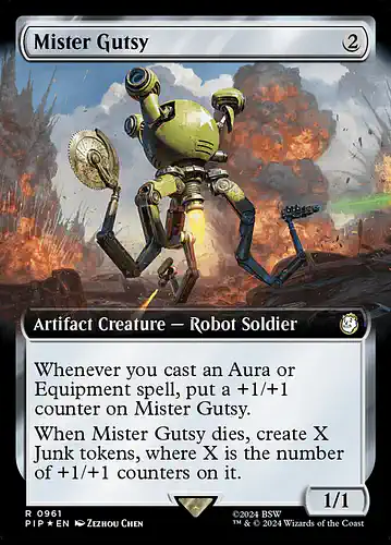 Mister Gutsy - pip Spoiler