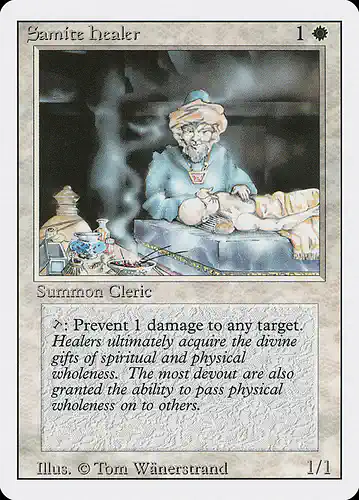 Samite Healer - 3ed Spoiler