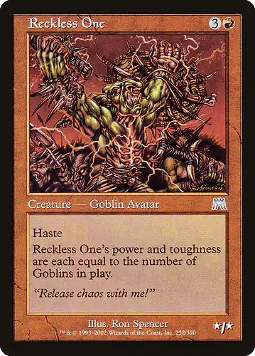 Reckless One - ons Spoiler