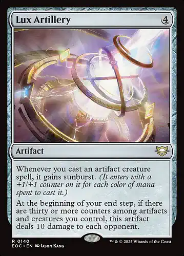 Lux Artillery - eoc Spoiler