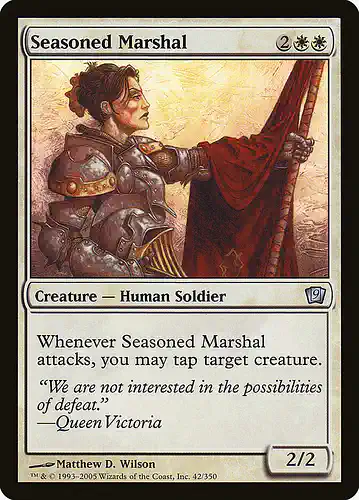 Seasoned Marshal - 9ed Spoiler