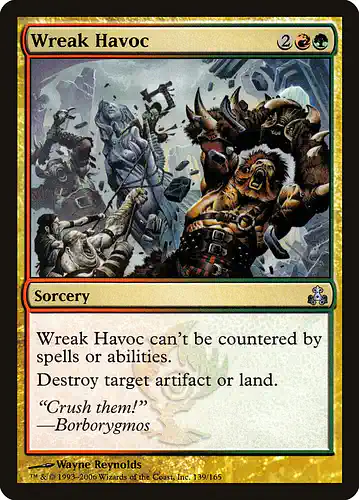 Wreak Havoc - gpt Spoiler