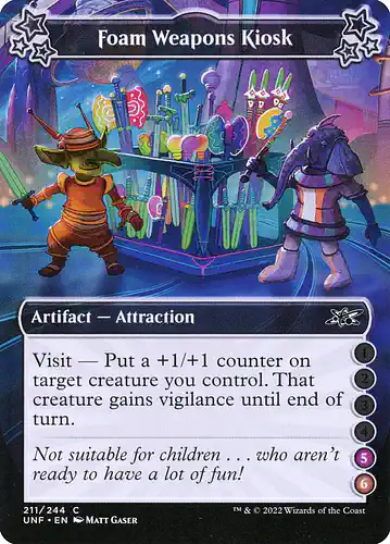 Foam Weapons Kiosk - unf Spoiler
