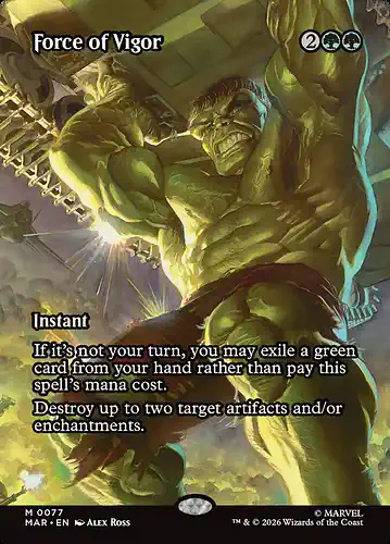 Force of Vigor - mar Spoiler