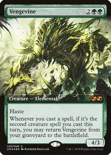 Vengevine - uma Spoiler