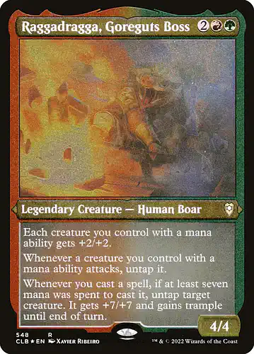 Raggadragga, Goreguts Boss - clb Spoiler