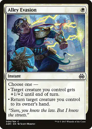 Alley Evasion - aer Spoiler
