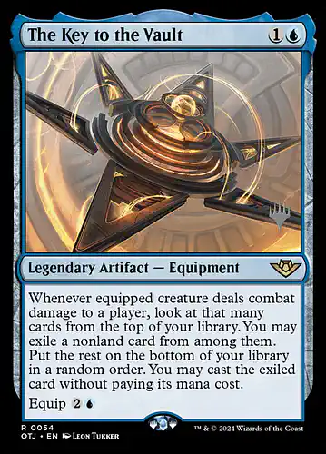 The Key to the Vault - otj Spoiler