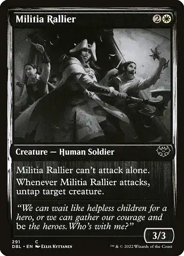 Militia Rallier - dbl Spoiler