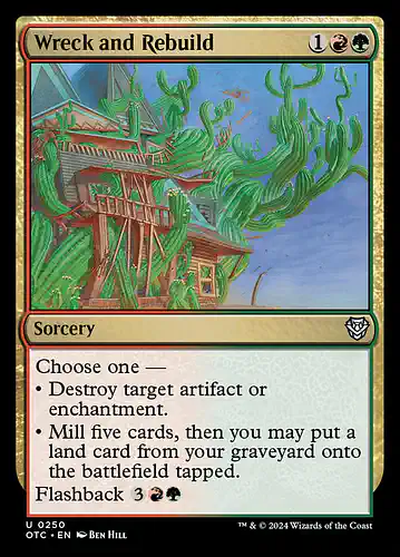 Wreck and Rebuild - otc Spoiler