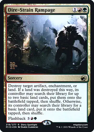 Dire-Strain Rampage - mid Spoiler