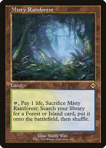Misty Rainforest - mh2 Spoiler