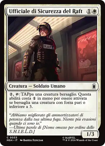 Raft Security Officer - msh Spoiler