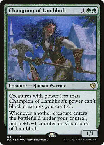 Champion of Lambholt - scd Spoiler