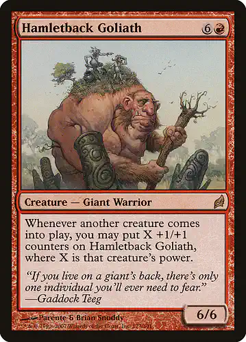 Hamletback Goliath - lrw Spoiler
