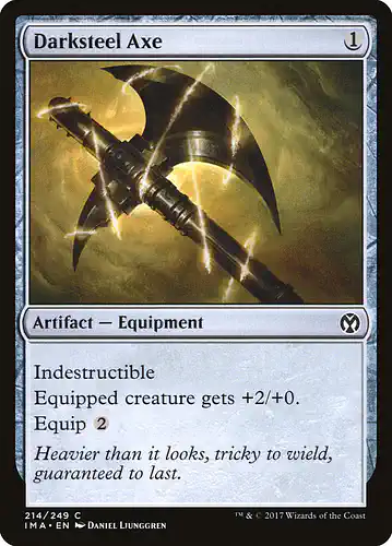 Darksteel Axe - ima Spoiler