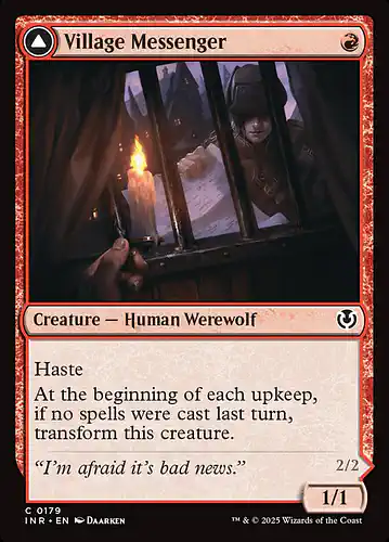 Village Messenger - inr Spoiler
