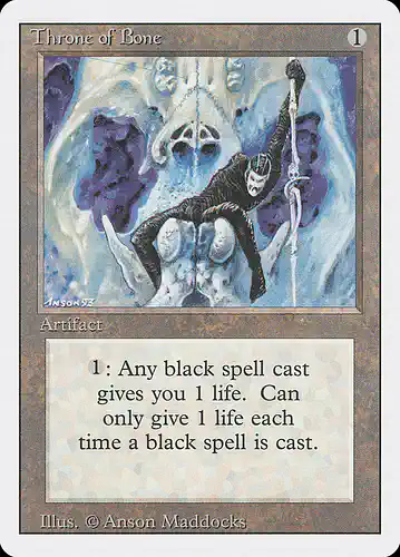 Throne of Bone - 3ed Spoiler