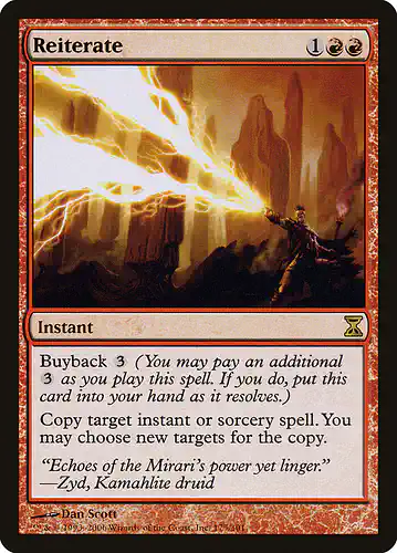 Reiterate - tsp Spoiler
