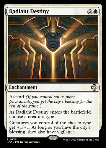 Radiant Destiny - lcc Spoiler