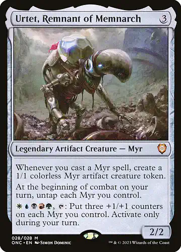 Urtet, Remnant of Memnarch - onc Spoiler