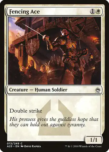 Fencing Ace - a25 Spoiler